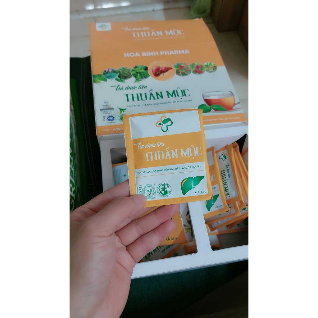 Trà Thảo Dược Thuần Mộc, Giải Nhiệt Thanh Lọc Gan, Cải Thiện Chức Năng Gan, Hạ Men Gan, Gan Nhiễm Mỡ