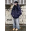Áo phao béo Code-graphy xuất Hàn có bigsize unisex