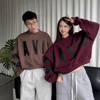 ÁO SWEATER SSSA.VIBES BIG FONT BOXY TAY PHỒNG UNISEX NAM NỮ NHIỀU MÀU | SSSTORE.AESTHETIC