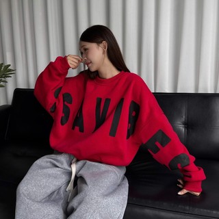 ÁO SWEATER SSSA.VIBES BIG FONT BOXY TAY PHỒNG UNISEX NAM NỮ NHIỀU MÀU | SSSTORE.AESTHETIC