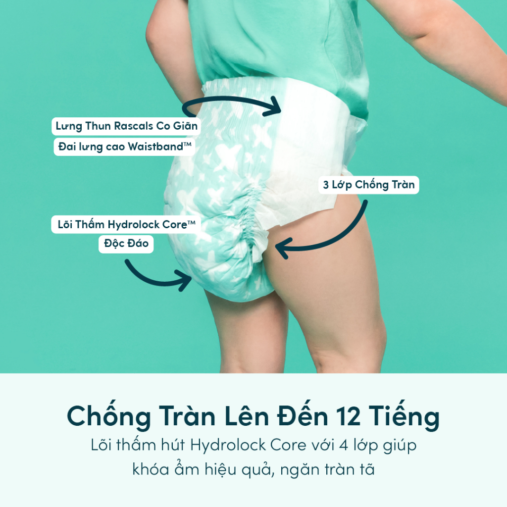 [Chính hãng] Tã/Bỉm Rascal & Friends cao cấp NewZealand