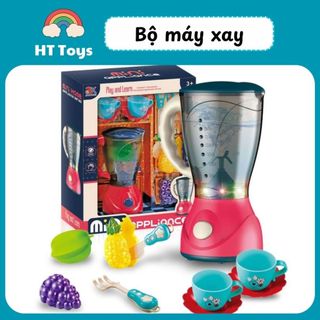 Đồ chơi máy xay sinh tố cho bé có lồng xoay xài như thật HT Toys