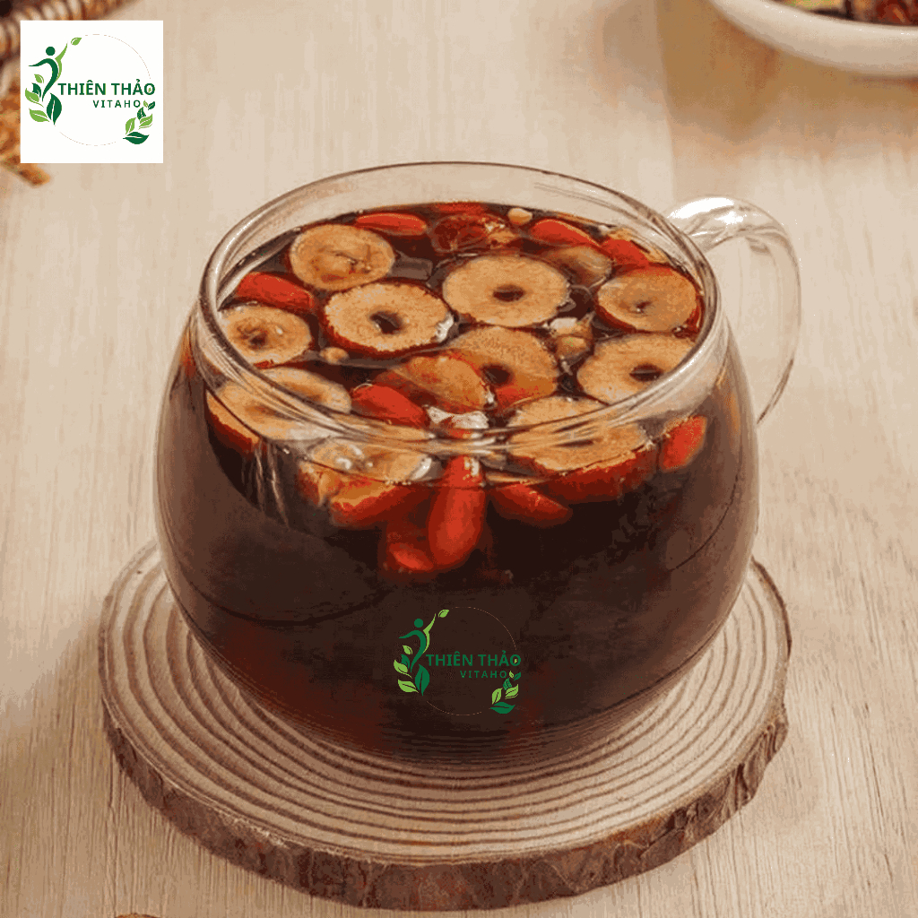 Thiết kế của Trà Thảo Mộc Gừng Đường Nâu Tiêu Chuẩn