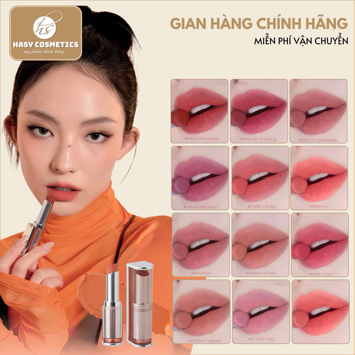 Son Thỏi 3CE Blur Matte Lipstick