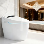 Bồn Cầu Thông Minh Tự Động Xịt Nước, Sưởi Ấm, Cảm Biến Radar – Toilet Điện Tử Cao Cấp, Bệ Xí Xịt Rửa — ảnh 1