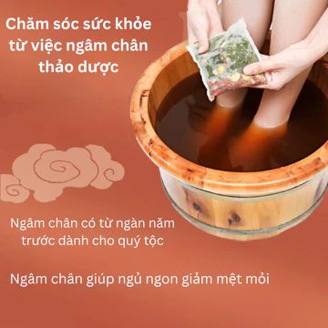 Gói Thảo Dược Ngâm Chân Thảo Dược Ngâm Chân Đông Y Nam Kinh Torentang Thải Độc Chân Thanh Lọc Cơ Thể