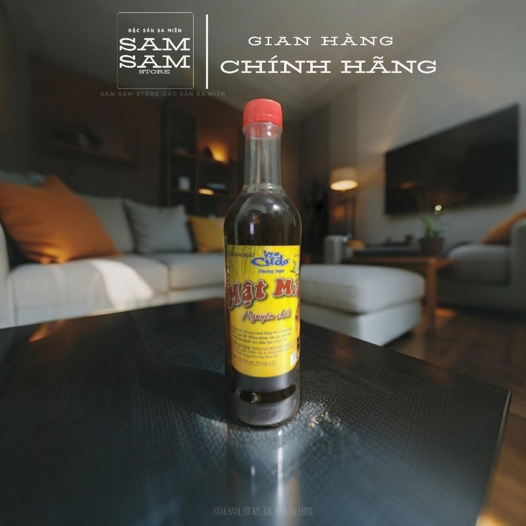 [Chai 700G] Mật Mía Cao Cấp Thương Hiệu Phong Nga Hà Tĩnh - Đặc Sản Miền Trung Làm Quà Biếu Tặng Ý Nghĩa Cho Gia Đình