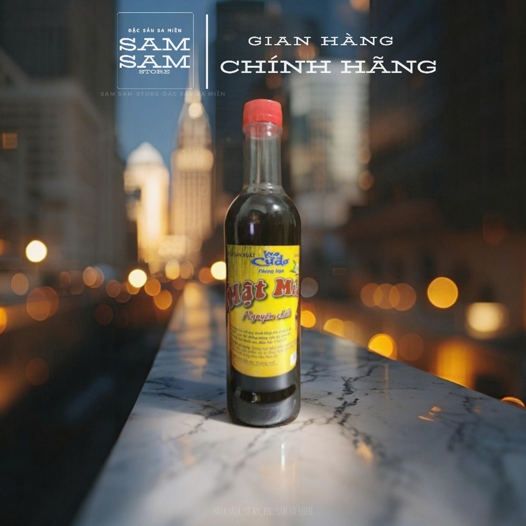 [Chai 700G] Mật Mía Cao Cấp Thương Hiệu Phong Nga Hà Tĩnh - Đặc Sản Miền Trung Làm Quà Biếu Tặng Ý Nghĩa Cho Gia Đình