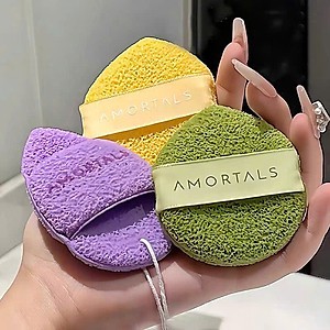 COMBO Hộp 3 Bông Mút Rửa Mặt Amortals