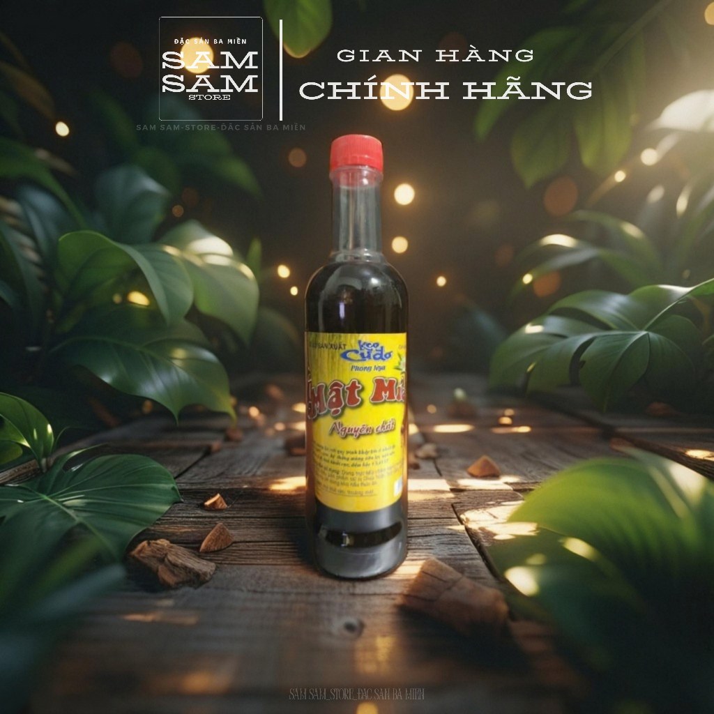 [Chai 700G] Mật Mía Cao Cấp Thương Hiệu Phong Nga Hà Tĩnh - Đặc Sản Miền Trung Làm Quà Biếu Tặng Ý Nghĩa Cho Gia Đình