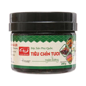 Tiêu Chín Tươi Ngào Đường Hủ Tròn Trọng Lượng 200G Đặc Sản Phú Quốc - Thương Hiệu Sáng Lợi
