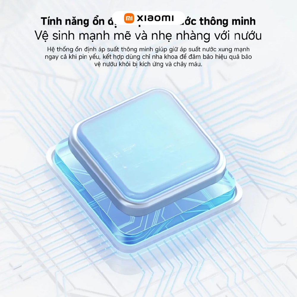 Máy tăm nước Xiaomi Water Flosser 2 BHR9235GL - 3 chế độ tùy chỉnh - Bình chứa nước lớn 200ml - 2 đầu tăm chuyên biệt