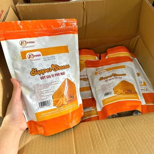 Sỉ 10kg Bột phô mai Supper Cheese ADFOOD – dùng rắc trực tiếp lên các món chiên, snack, làm xốt phô mai