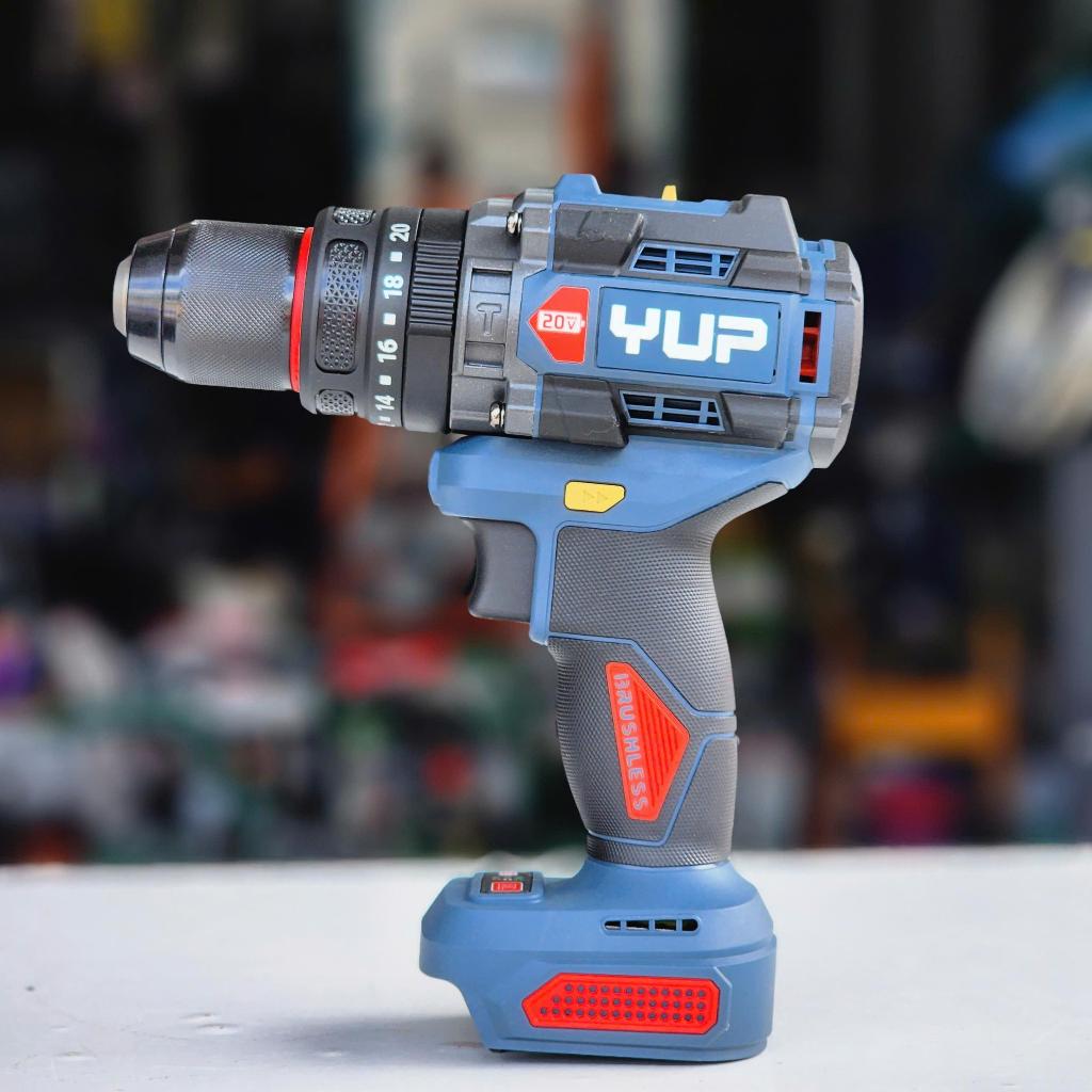 Máy khoan động lực pin YUPAI YP20-DR13B LỰC SIẾT 160NM - động cơ không chổi than- chuyên gia rút lõi