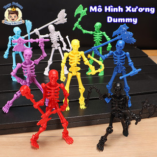 Mô Hình Bộ Xương 3D Dummy 13 Nhân Vật Hành Động Skeleton Man Trick Mô Phỏng Di Chuyển Khớp Linh Hoạt Tặng Kèm Phụ Kiện