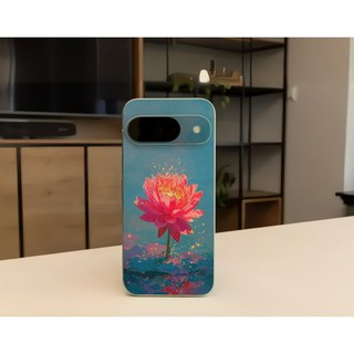 Miếng dán skin mặt lưng full viền Hoa cho điện thoại S25 Ultra S24 Ultra S23 S22 Ultra Fold 3 4 5 Flip3 Fold 4