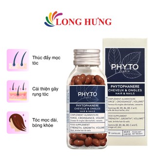 Viên uống mọc tóc Phyto Phytophanere Hair + Nails (120 viên)