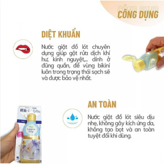 Nước giặt đồ lót Lingerie Soap 120ml Nhật Bản - CÔ THƯ MARKET