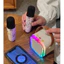 Loa Karaoke Bluetooth Mini Kèm 2 Micro Không Dây,Hát Karaoke Tại Nhà,Chất Âm Hoàn Hảo, Mic Hút Âm, Nâng Tone