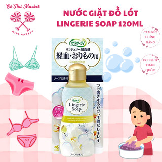Nước giặt đồ lót Lingerie Soap 120ml Nhật Bản - CÔ THƯ MARKET