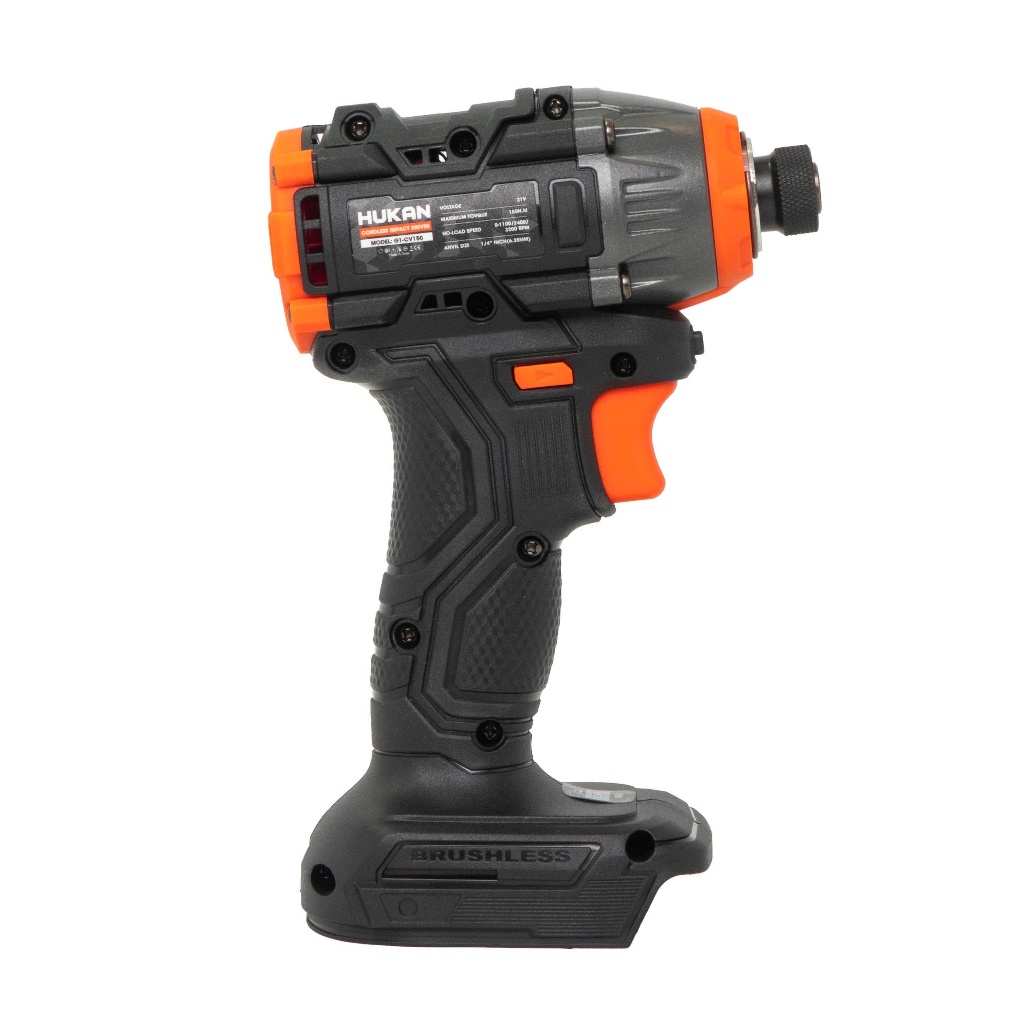 Máy chuyên vít có búa HUKAN G1-CV150, Lực siết 150Nm, 3 cấp chỉnh tốc motor đồng, Chân pin phổ thông