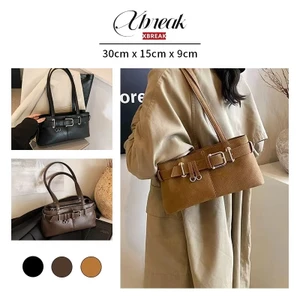 XBREAK Túi Đeo Chéo Nữ Kiểu Hàn Có Khóa -phối belt， Đa Năng Đeo Vai/Chéo, Thiết Kế Trendy, Chất Liệu Cao Cấp