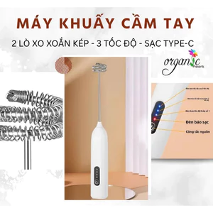 MÁY KHUẤY 3 TỐC ĐỘ - DÙNG SẠC TYPE-C