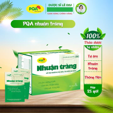 PQA NHUẬN TRÀNG Cho Trẻ em, người lớn bị táo bón, táo bón lâu ngày, có nguy cơ mắc bệnh trĩ