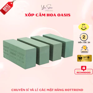 Lẻ 1 Viên Xốp Cắm Hoa Oasis Loại Tốt, Cắm Hoa Tươi Trang Trí Decor Diy YEN Store
