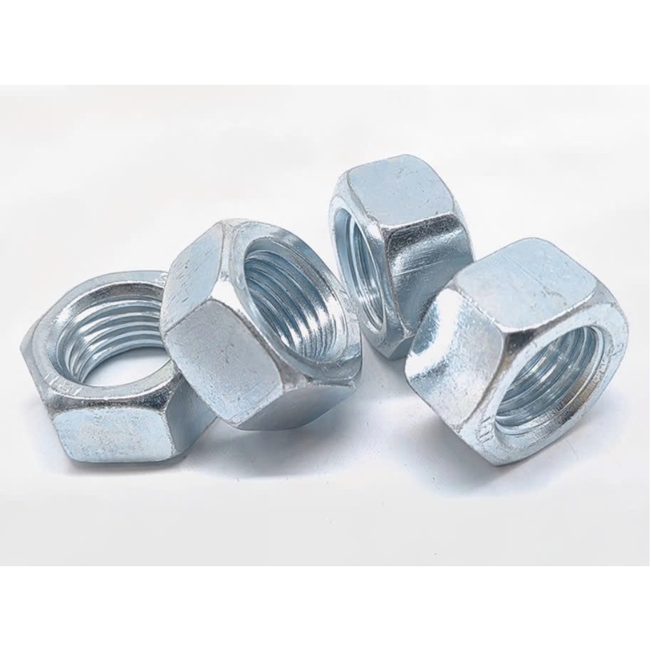 Đai ốc lục giác thép mạ kẽm nhiều kích cỡ