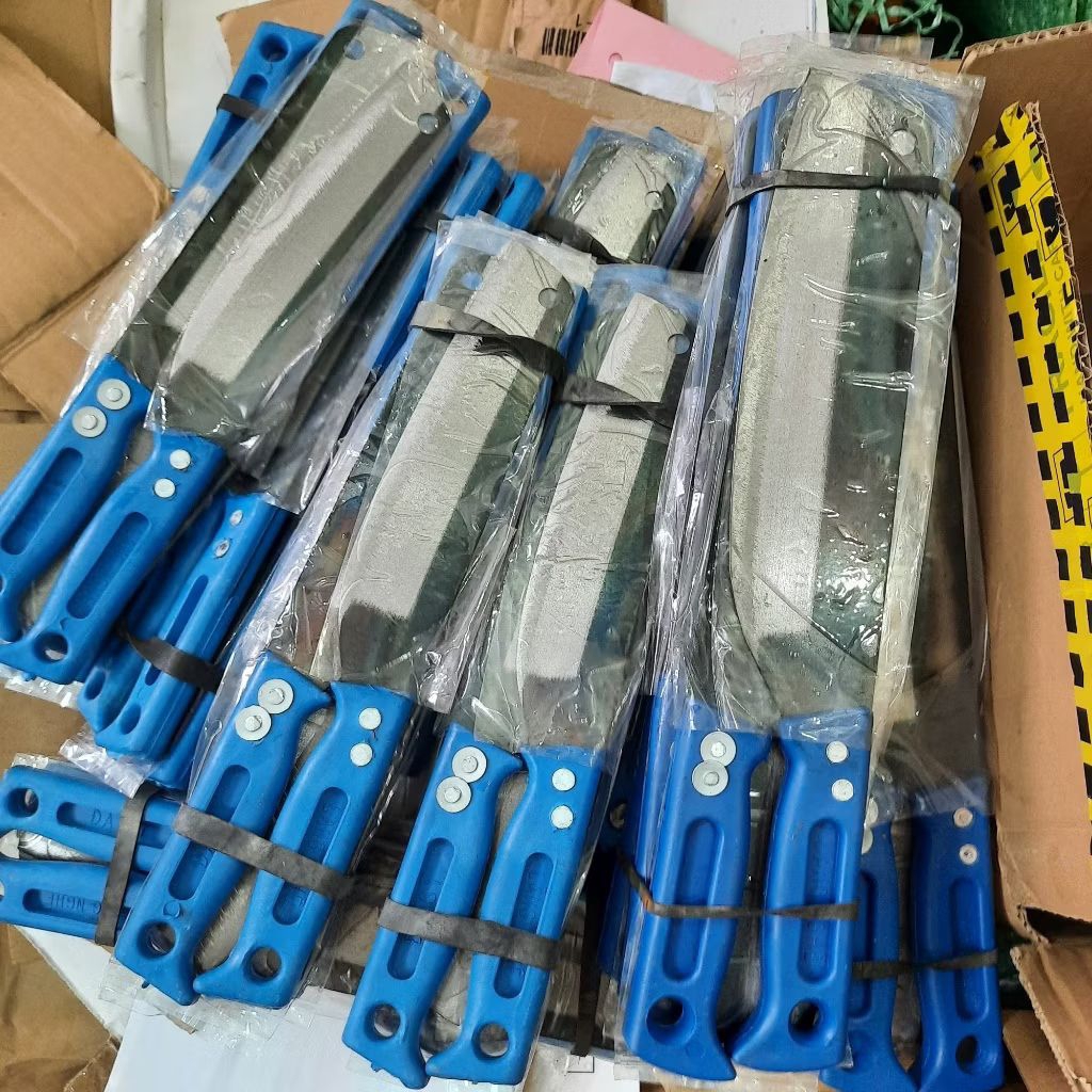 Combo 3 Con Dao Thái Thịt Cán Xanh Siêu Bén Siên Bền