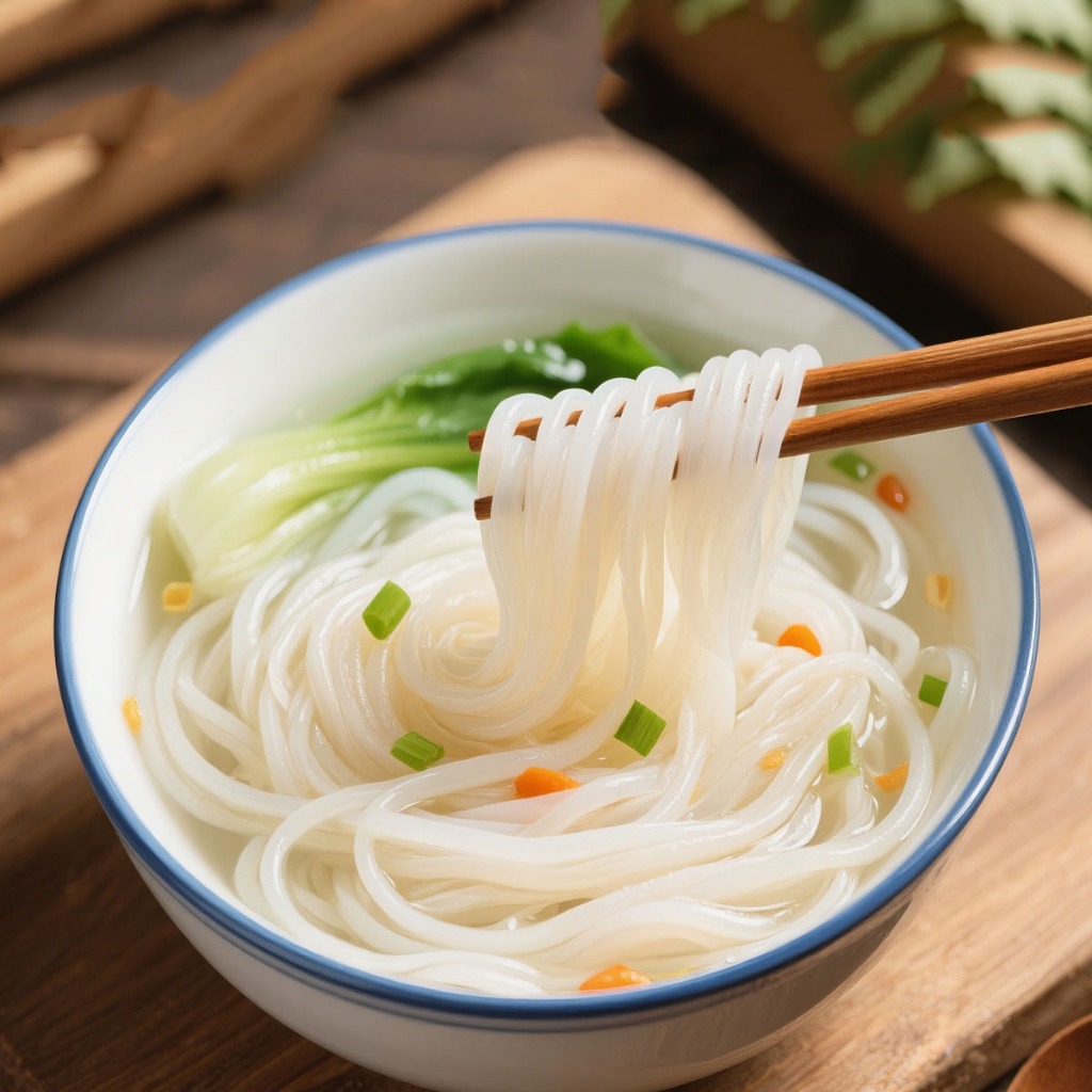 Bún Miến Konjac Khô Ko Gia Vị Ăn Healthy Thâm Hụt Calo 500g