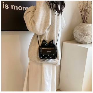 ( Mở Bán ) Túi Mini Đeo Chéo Nơ Chấm Bi Túi Vuông Nhỏ Đẹp Thời Trang Hàn Quốc Cho Mẹ và Bé MN03