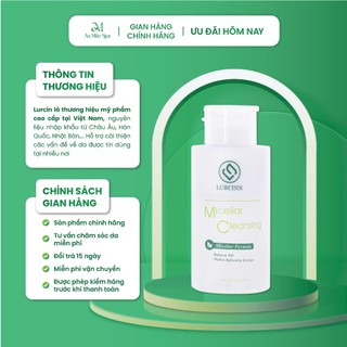 Nước Tẩy Trang Lurcinn 2 Tầng Micellar Cleansing 300g, Không Gây Tình Trạng Khô Da, Hỗ Trợ Làm Sạch
