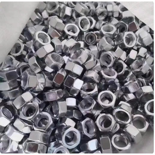 Đai ốc lục giác thép mạ kẽm nhiều kích cỡ