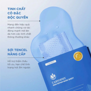 Mặt Nạ Caryophy Phục Hồi và Làm Dịu Da Skin Repair Mask Sheet (25g/miếng)