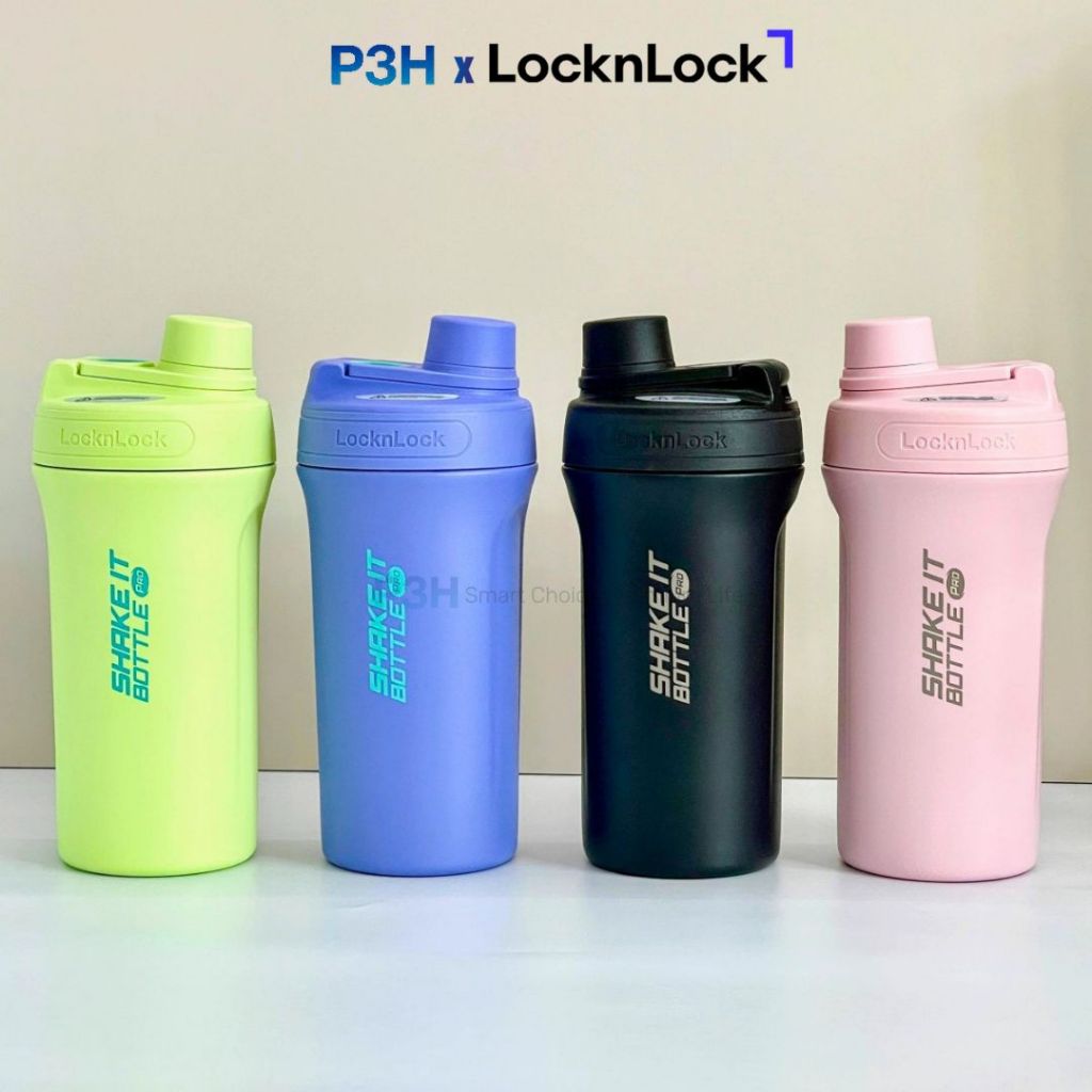 Bình lắc GIỮ NHIỆT Lock&Lock SHAKE IT bottle pro 650ml LHC4276 P3H Mall