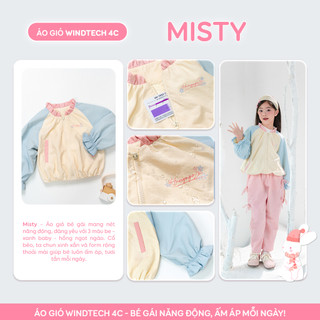 [HUMYNGO] - Đồ thu đông cho bé - Áo khoác gió 2 lớp chống gió, chống nắng dáng bomber màu pastel cho bé gái 2-8 tuổi