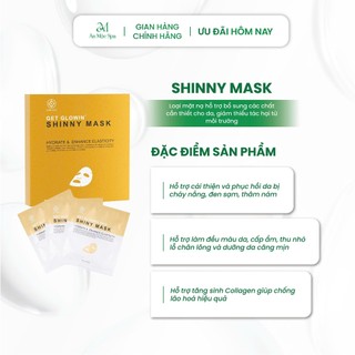 Mặt Nạ Thạch Lurcinn Shiny Mask 3 Miếng/Hộp Cấp Nước Và Dưỡng Ẩm Cho Da  | An Mộc Spa