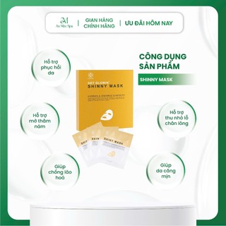Mặt Nạ Thạch Lurcinn Shiny Mask 3 Miếng/Hộp Cấp Nước Và Dưỡng Ẩm Cho Da  | An Mộc Spa