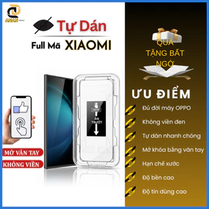 Cường Lực Tự Dán Chống Nhìn Trộm Xiaomi 14T 13T 11T Pro Xiaomi 15 14 13 Poco X7 X6 X5 X4 X3 Pro GT F3 F4