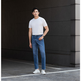[T7_ĐỒNG GIÁ 429K] Quần Jeans Nam Basic 9QBDB014/9QBDB015 Biluxury Thiết Kế Co Giãn Chống Nhăn Bền Màu