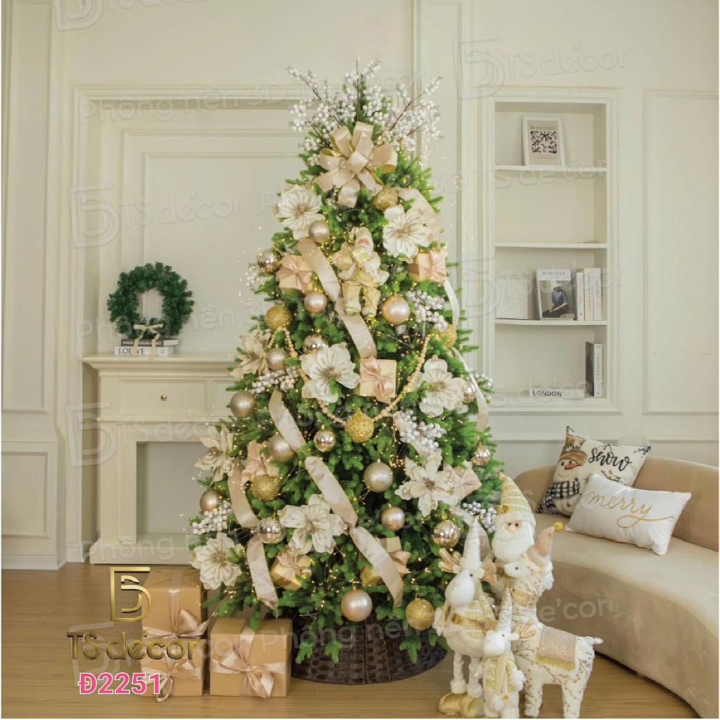 Phông nền Trang Trí Phong Cảnh Giáng Sinh Thẩm Mỹ Trang Trí Nhà Cửa dịp Noel