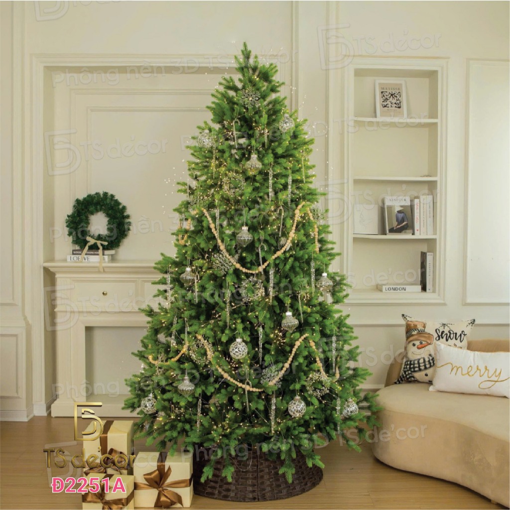 Phông nền Trang Trí Phong Cảnh Giáng Sinh Thẩm Mỹ Trang Trí Nhà Cửa dịp Noel
