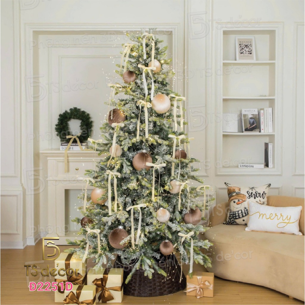 Phông nền Trang Trí Phong Cảnh Giáng Sinh Thẩm Mỹ Trang Trí Nhà Cửa dịp Noel