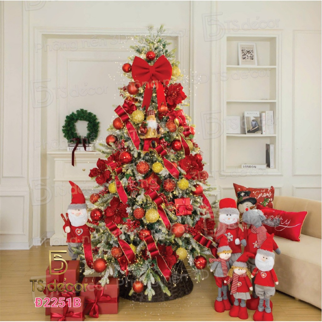 Phông nền Trang Trí Phong Cảnh Giáng Sinh Thẩm Mỹ Trang Trí Nhà Cửa dịp Noel