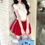 Quần Short Nữ Dáng Bí Phối Sọc Thể Thao Lưng Thun Co Giãn Mặc Đi Học Đi Chơi QU05 RUSY