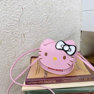 ( Deal Mở Bán ) Mini Túi xách đeo chéo mini nữ Hello Kitty Hình Mèo Hello Kity đẹp thời trang hàn quốc cho mẹ và bé MN02