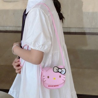 ( Deal Mở Bán ) Mini Túi xách đeo chéo mini nữ Hello Kitty Hình Mèo Hello Kity đẹp thời trang hàn quốc cho mẹ và bé MN02