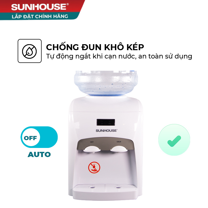Cây nước nóng lạnh Sunhouse SHD9601